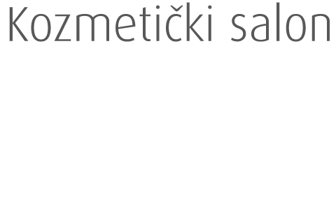 Kozmetički salon Eva - Zagreb